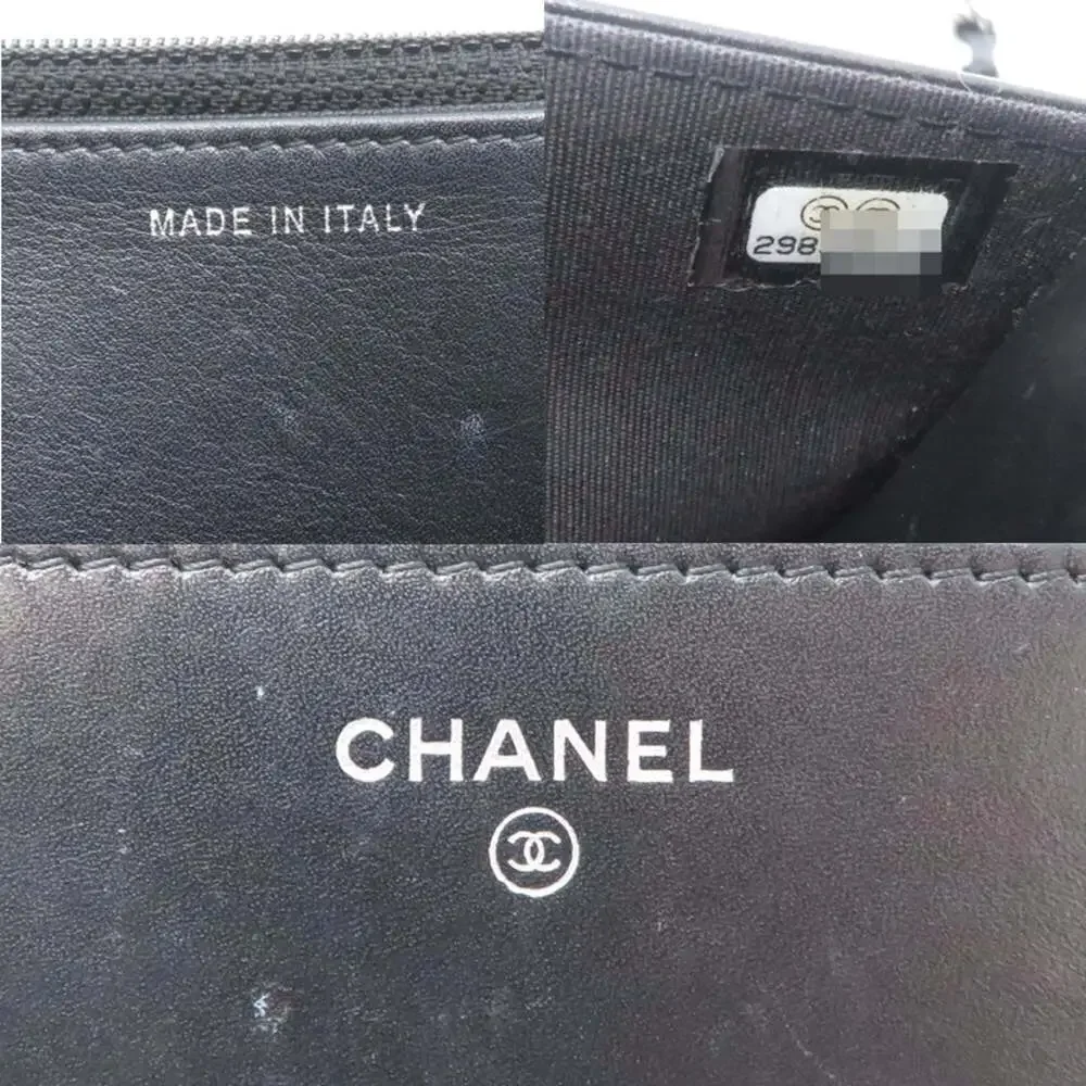 CHANEL Black Wallet